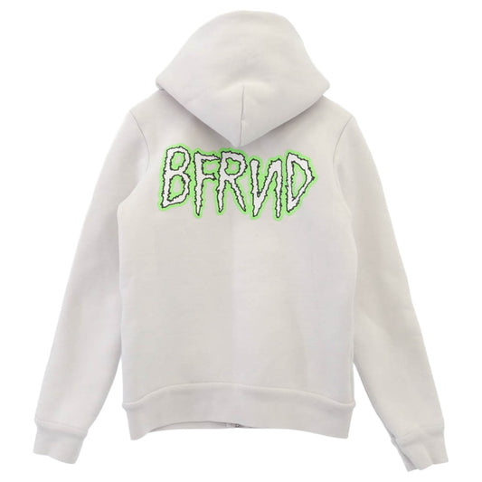 BALENCIAGA バレンシアガ 24SS 788243 TQVH1 x BFRND Balenciaga Music バレンシアガ ミュージック ジップアップ パーカー フーディー グレー系 XS【極上美品】【中古】