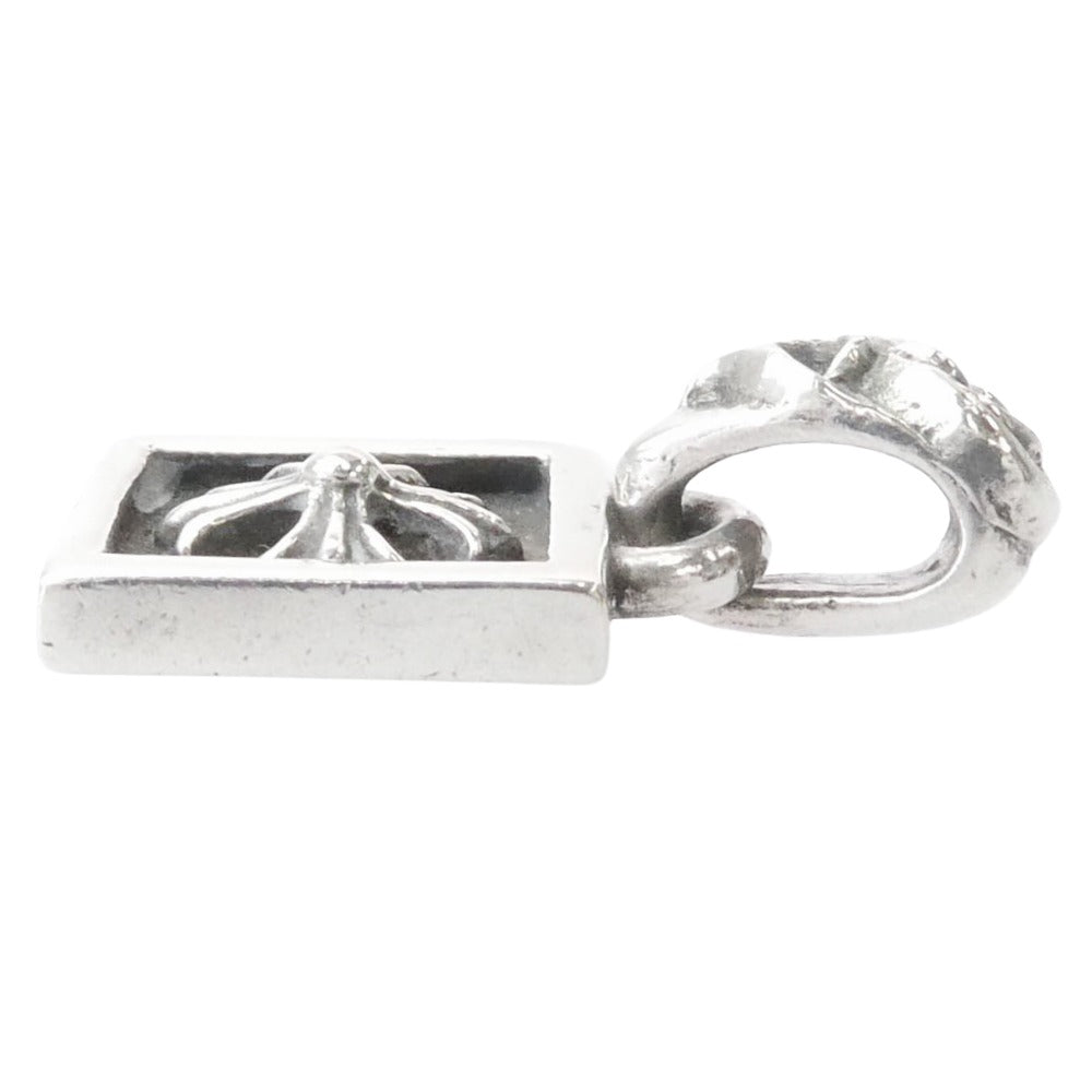 CHROME HEARTS クロムハーツ(原本無) FRAMED CH PLUS オールド フレームド CHプラス チャーム ペンダントトップ シルバー系【中古】