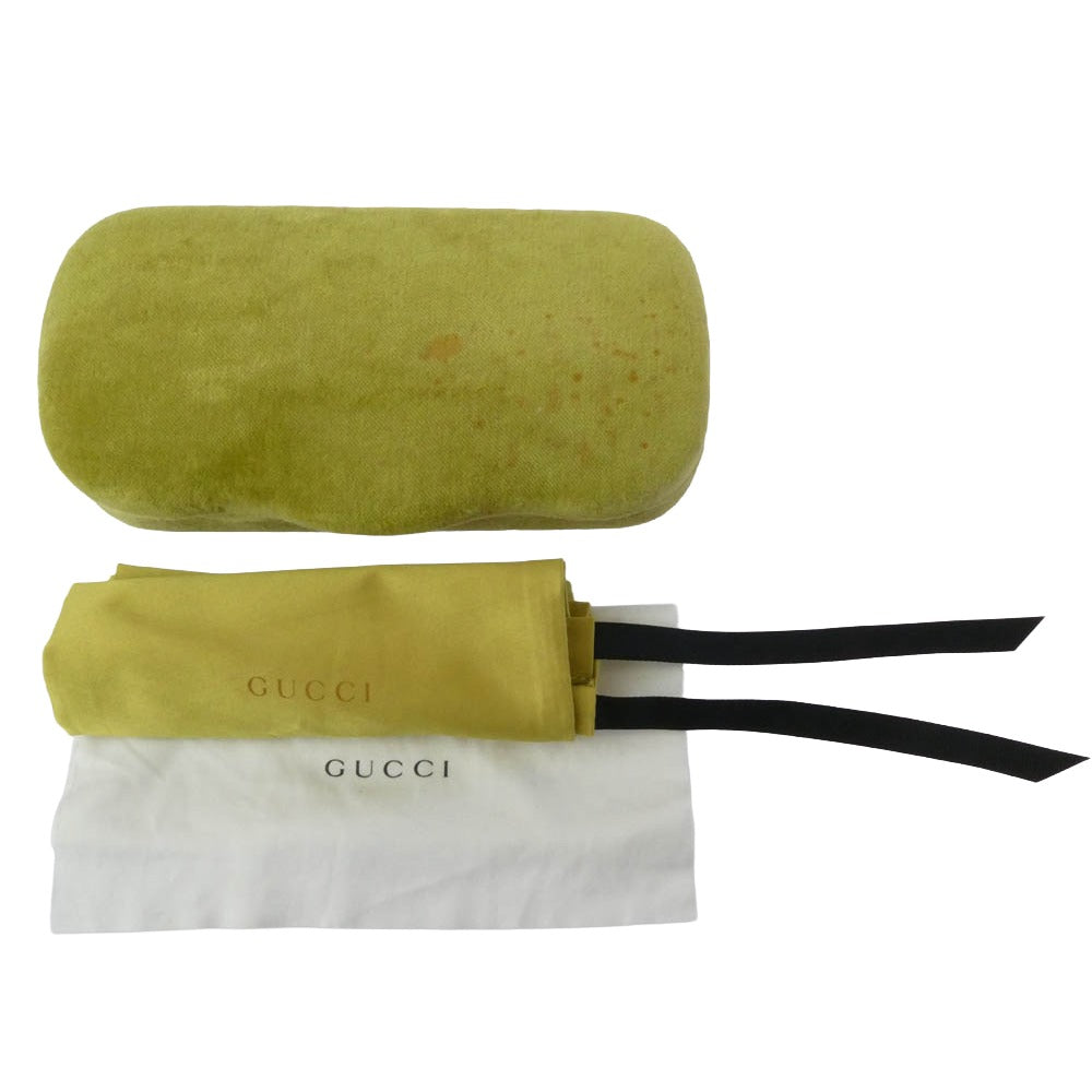 GUCCI グッチ GG0705S 001 RECTANGULAR SUNGLASSES サングラス フレーム:ブラック系 58□16-140【中古】