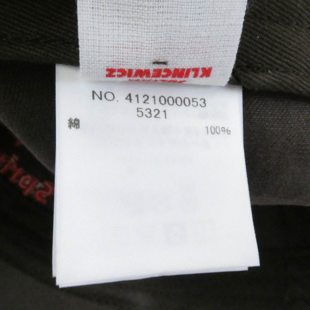 Ron Herman ロンハーマン Julian Klincewicz HOPE SPRINGS メッセージ刺繍 ワーク キャップ ブラウン系【中古】