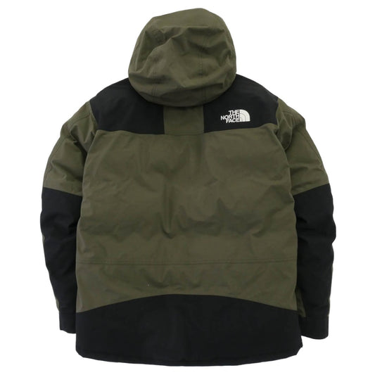 THE NORTH FACE ノースフェイス ND91930 Mountain Down Jacket マウンテン ダウンジャケット カーキ系 XL【中古】