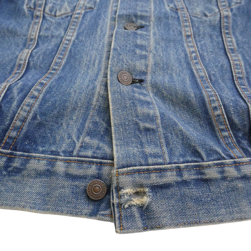 Levi's リーバイス VINTAGE ヴィンテージ 70505 ビックE ボタン裏525 4th デニム ジャケット インディゴブルー系 サイズ不明【中古】