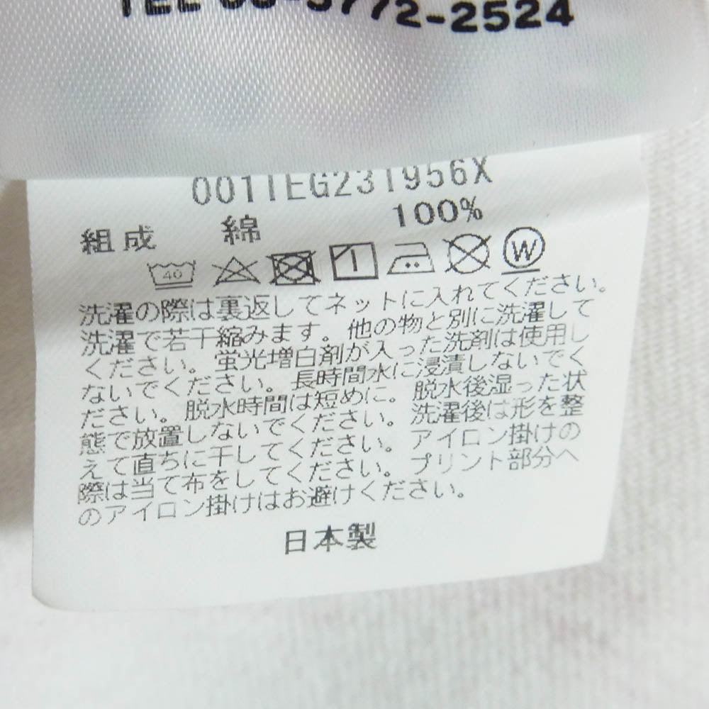 A BATHING APE アベイシングエイプ 001TEG231956X Marilyn Monroe TEE フロント プリント マリリン・モンロー Tシャツ 半袖カットソー ホワイト系 L【中古】