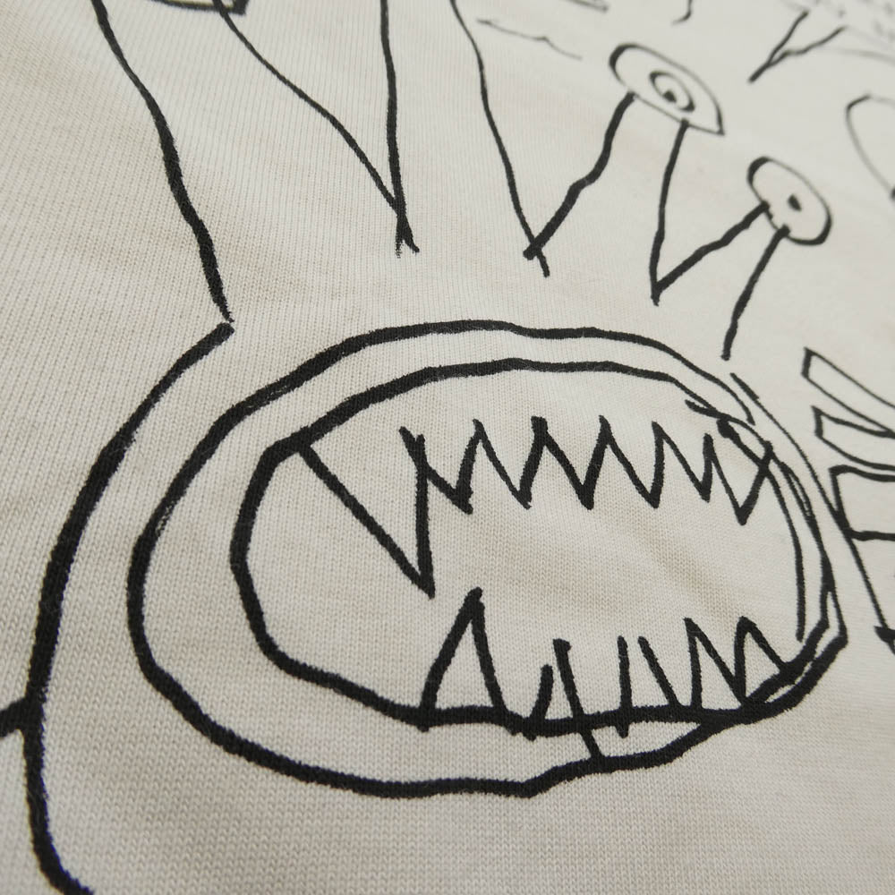 OAMC オーエーエムシー OAMP707767 daniel johnston How are you Now 半袖 Tシャツ カットソー ベージュ系 M【中古】