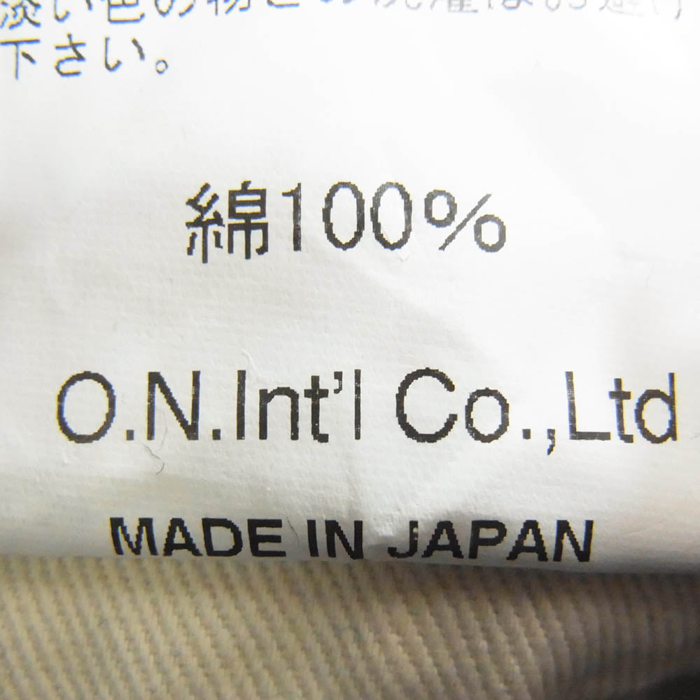 ONI DENIM 鬼デニム ONI288ZR-LBR 20oz シークレットデニム 緯糸ライトブラウン ジーンズ デニムパンツ インディゴブルー系 W29【極上美品】【中古】