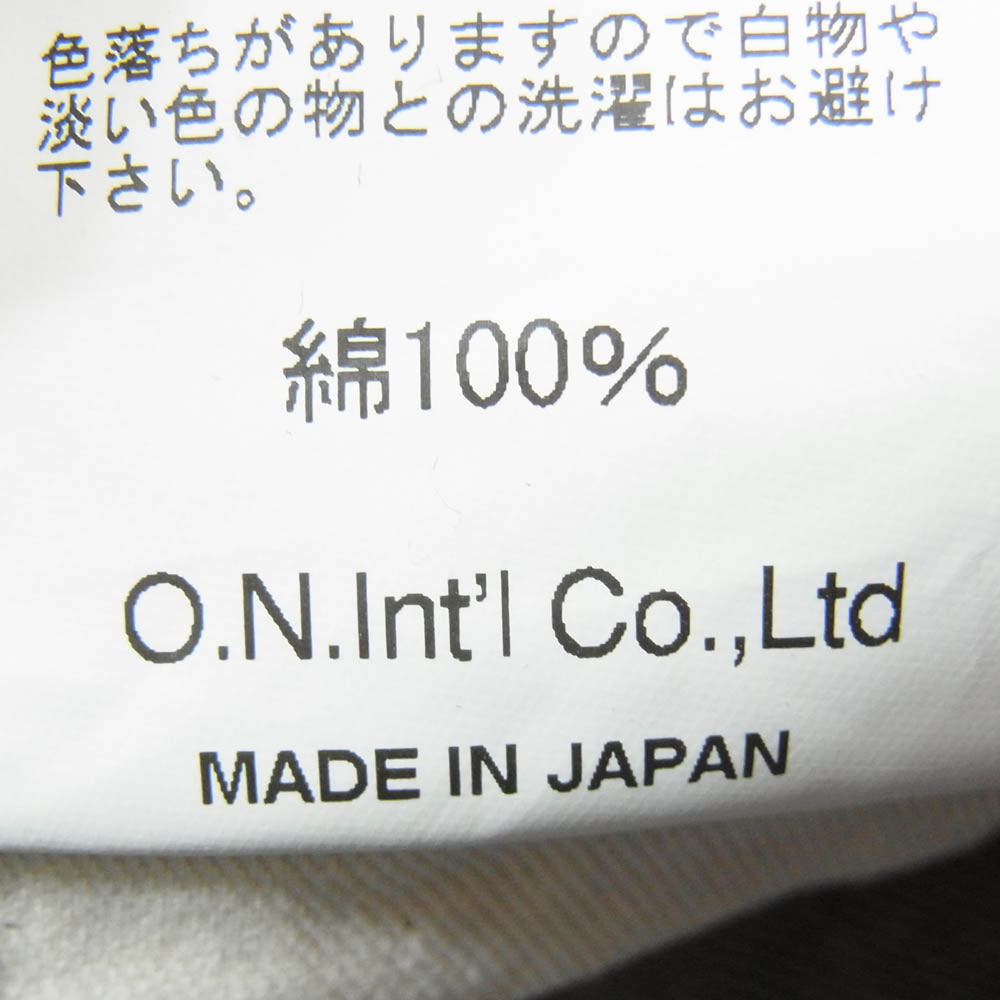ONI DENIM 鬼デニム ONI-295 Ishikawadai 1937MODEL 15oz. 石川台デニム シンチバック ルーズ ストレート ジーンズ デニム パンツ インディゴブルー系 32【極上美品】【中古】