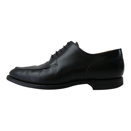 CROCKETT&JONES クロケットアンドジョーンズ Newport2 Last379 ニューポート Uチップ レザー ドレス シューズ ブラック系 7E【中古】