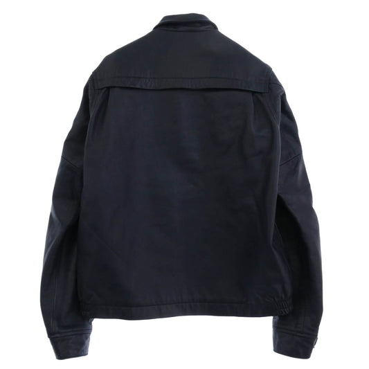 KADOYA カドヤ LDS50J2 K’SKLEATHER カウレザー 牛革 シングルライダース ジャケット レザー ジャケット ダークネイビー系 LL【中古】