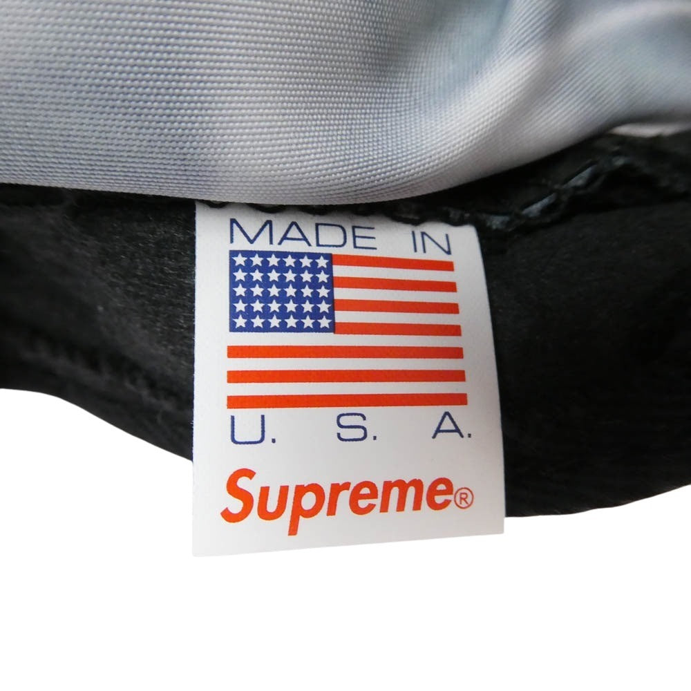 Supreme シュプリーム 17SS Ripple Camp Cap リップル キャンプ キャップ ブラック系 グレー系【中古】