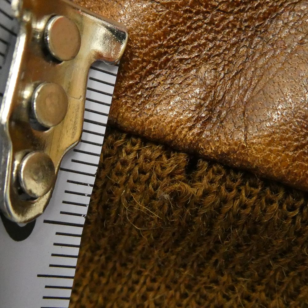 Buzz Rickson's バズリクソンズ BR80105 HORSEHIDE FLIGHT JACKET A-2 ホースハイド フライト ジャケット ブラウン系 40【中古】
