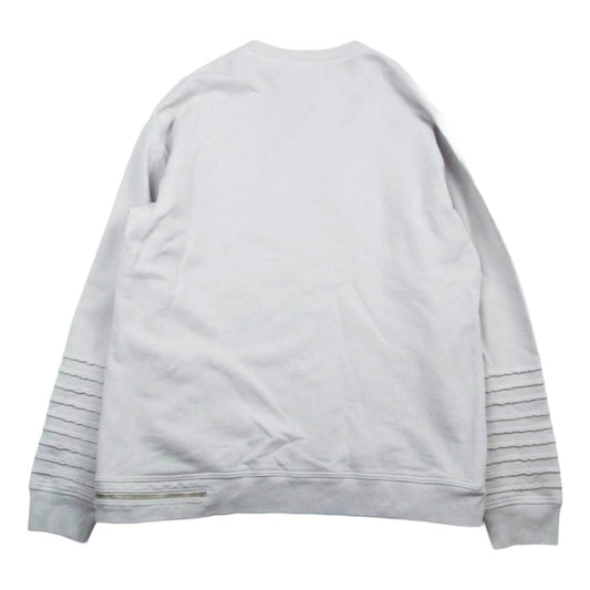 UNDERCOVER アンダーカバー UI1C4804 undercoverism アンダーカバーイズム 袖ハギ 加工 クルーネック 長袖 スウェット グレー系 2【中古】