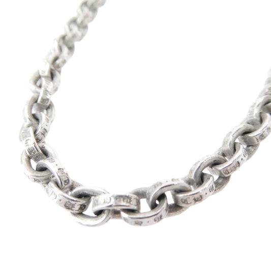 CHROME HEARTS クロムハーツ(原本無) PAPER CHAIN 20inch ペーパーチェーン 20インチ ネックレス シルバー系【中古】