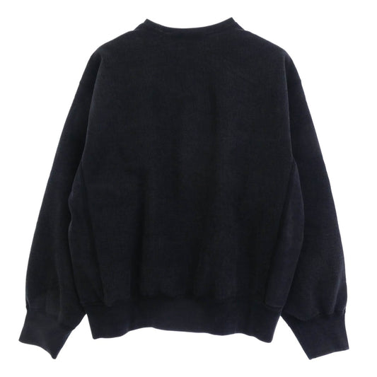 Supreme シュプリーム 25SS Washed Box Logo Crewneck ウォッシュド ボックスロゴ クルーネック スウェット ブラック系 L【極上美品】【中古】