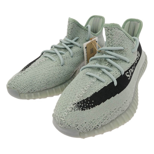 YEEZY BOOST イージーブースト adidas アディダス HQ2060 フェイクバスターズ鑑定済 350V2 Salt Core Black ソルト コアブラック スニーカー ライトブルー系 28.5cm【新古品】【未使用】【中古】