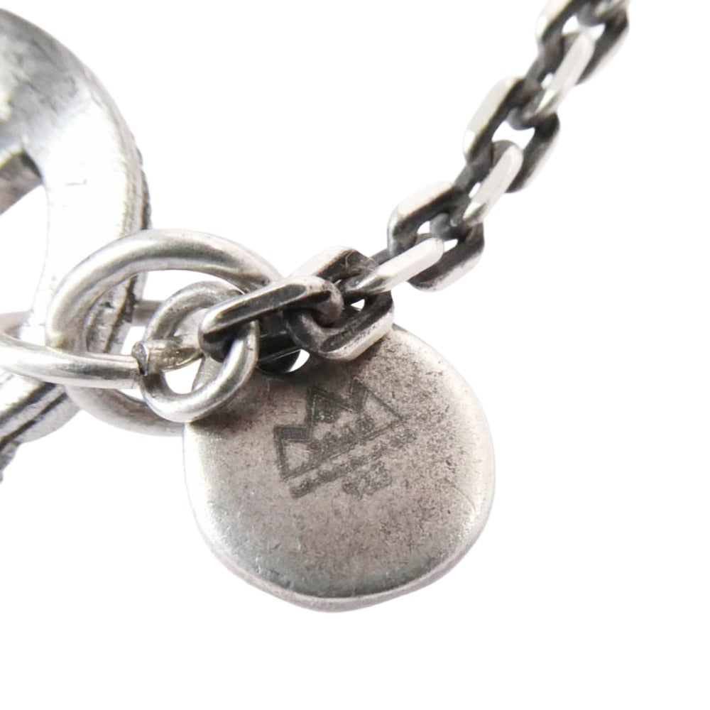 SAAD サード フェザーメディスンホイール フェザーフック タタキチャーム付き カスタム シルバー ネックレス チェーン シルバー系【中古】