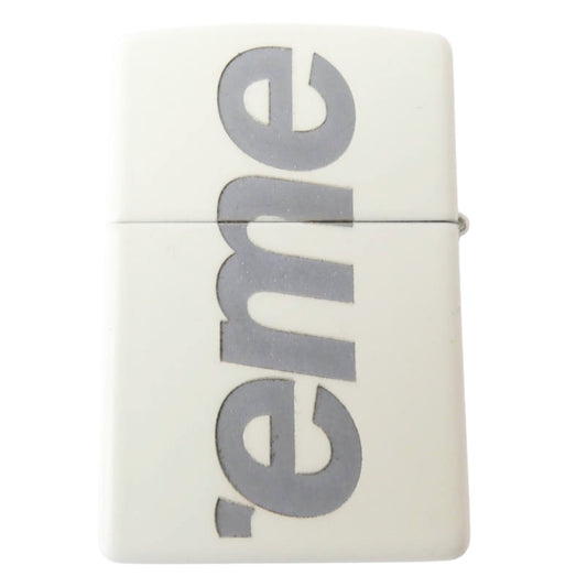 Supreme シュプリーム Glow-in-the-Dark Zippo グローインザダーク ジッポ ライター オフホワイト系【中古】