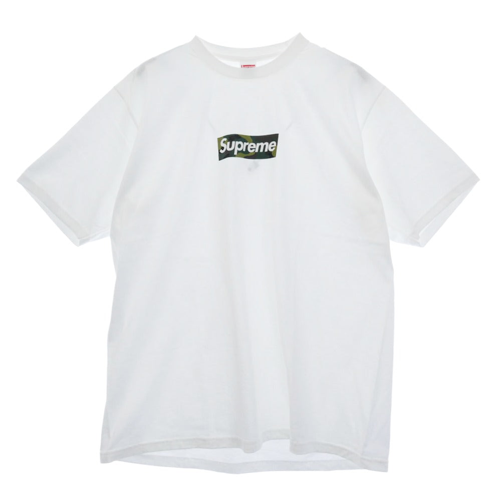 Supreme シュプリーム 23AW Box Logo Tee カモフラ柄ボックスロゴ 半袖 