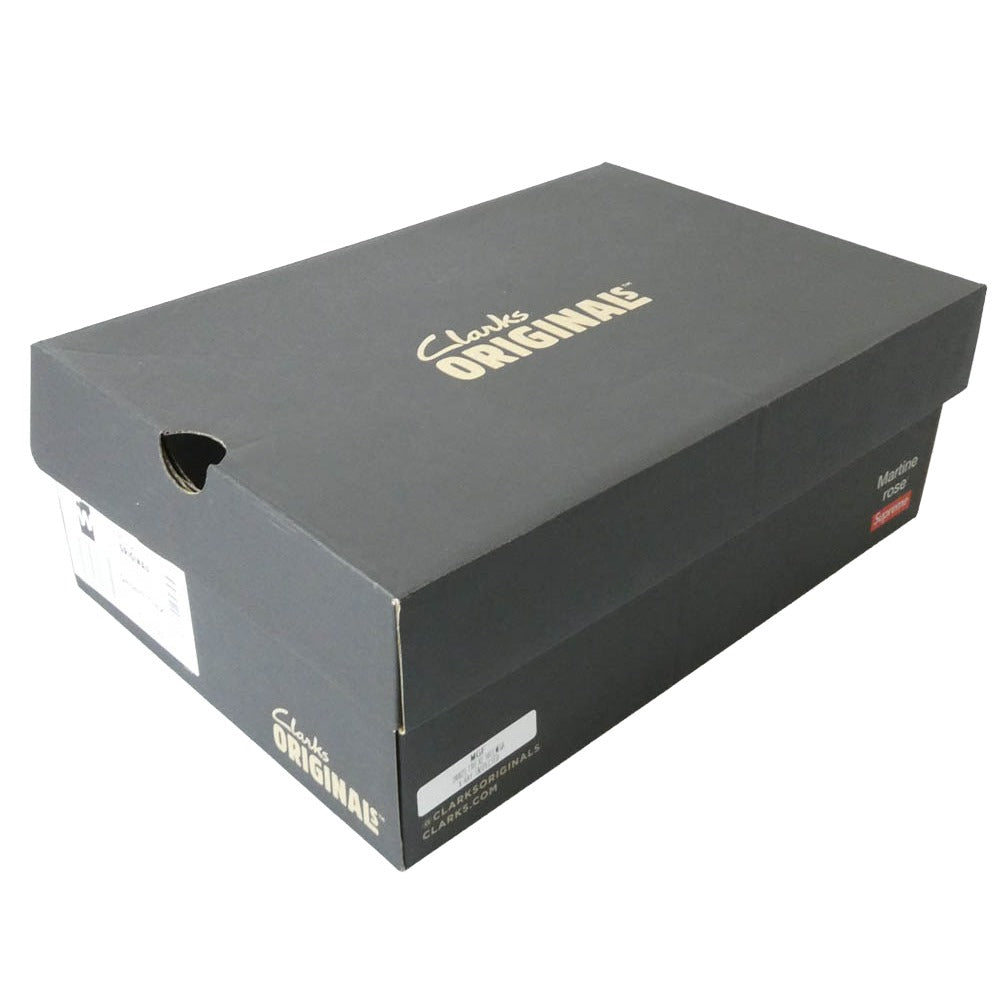 Supreme シュプリーム 24AW Clarks MARTINE ROSE Desert Trek クロコ型押し デザート シューズ ブラウン系 US8 1/2【新古品】【未使用】【中古】