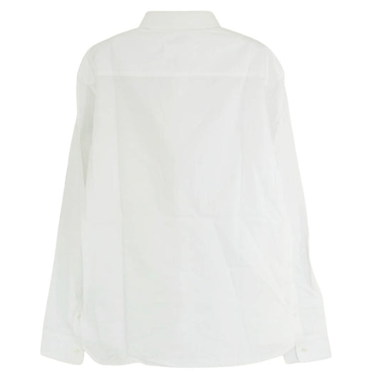 MAISON MARGIELA メゾンマルジェラ 18AW S50DL0359 S39545 10ライン コットン ポケット 長袖シャツ ホワイト系 39【中古】