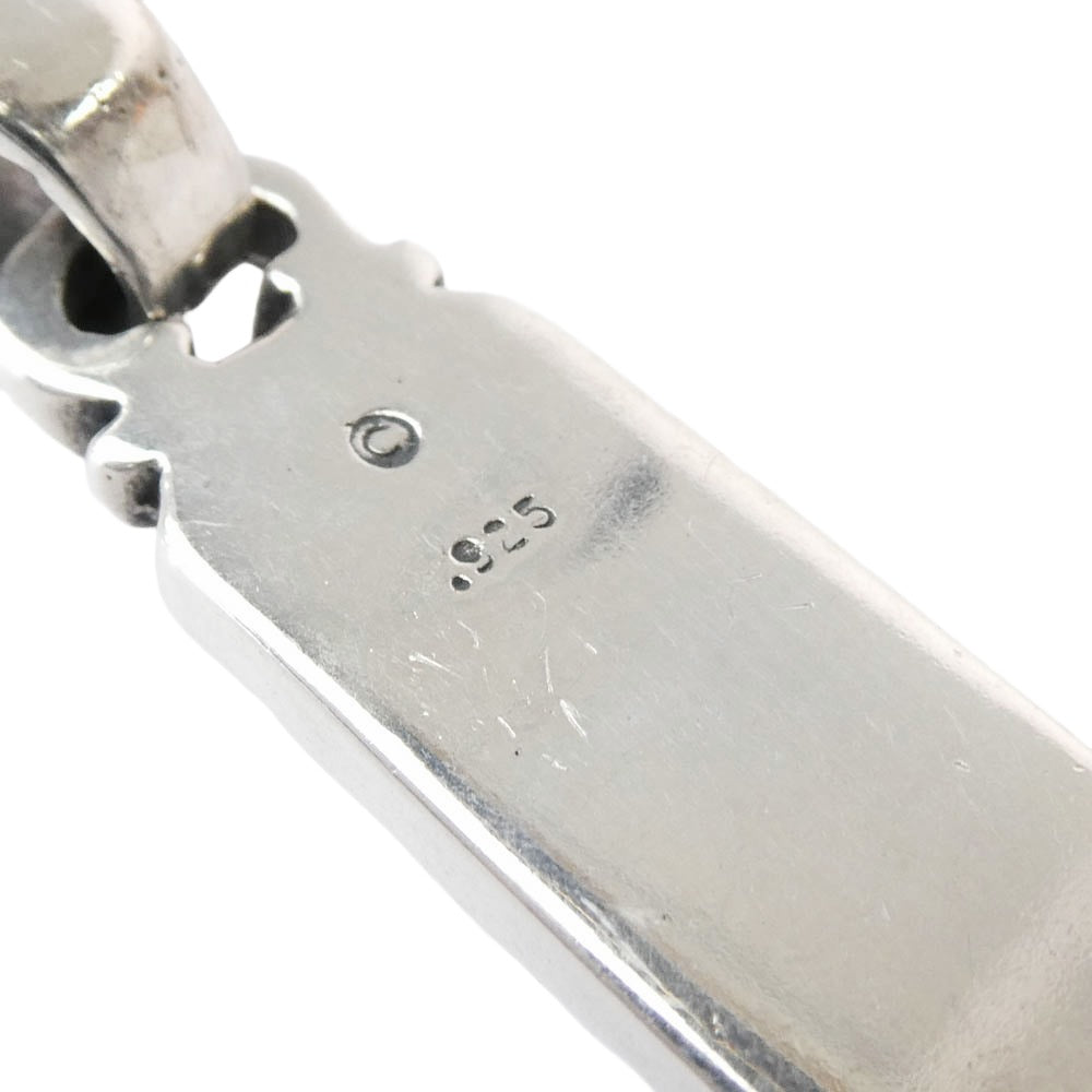 BILL WALL LEATHER ビルウォールレザー 上野店限定 WAVE CYLINDER ウェーブシリンダー ロゴプレートドッグタグ ペンダントトップ シルバー系【中古】