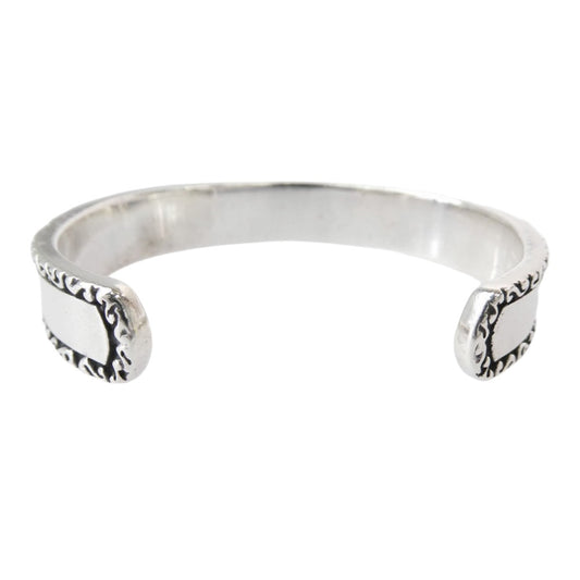 BILL WALL LEATHER ビルウォールレザー 上野店限定 WAVE CYLINDER ウェーブシリンダー バングル シルバー系【中古】