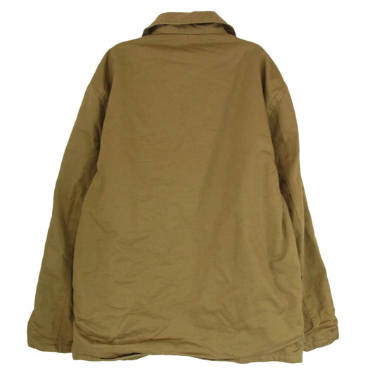 Buzz Rickson's バズリクソンズ BR15770 AVIATION ASSOCIATES ARMY WORKING JACKET TROY BLANKET LINED ブランケットライナー アーミー ワーク ジャケット カーキ系 40【中古】