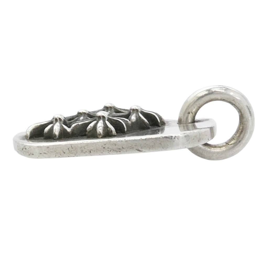 CHROME HEARTS クロムハーツ(原本無) RAISED CEM CRS DOG TAG レイズド セメタリークロス ドッグタグ ペンダントトップ シルバー系【中古】
