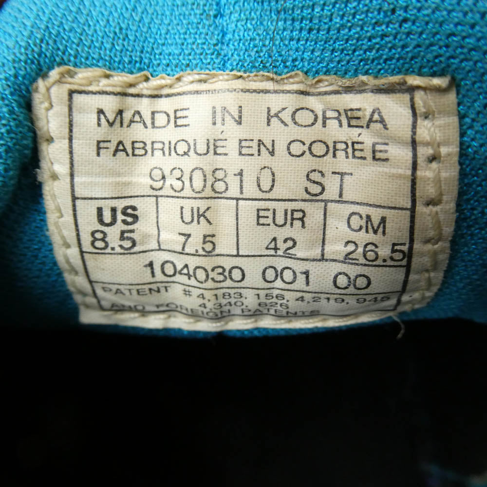 NIKE ナイキ 104030-001 【観賞用】93年製 AIR HUARACHE LIGHT ULTRAMARINE エアハラチ ライト ウルトラマリン スニーカー マルチカラー系 26.5cm【中古】