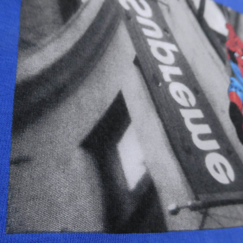 Supreme シュプリーム 26SS Spider Man Tee スパイダーマン Tシャツ ブルー系 XL【新古品】【未使用】【中古】