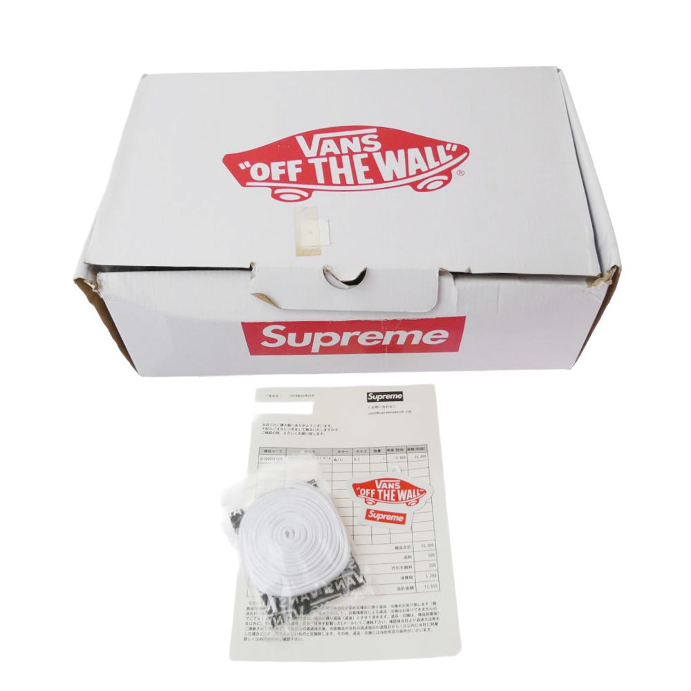 Supreme シュプリーム 18SS skull pile sk8-hi バンズ スカル パイル スケート ハイ スニーカー ブラック系 27.5cm【極上美品】【中古】