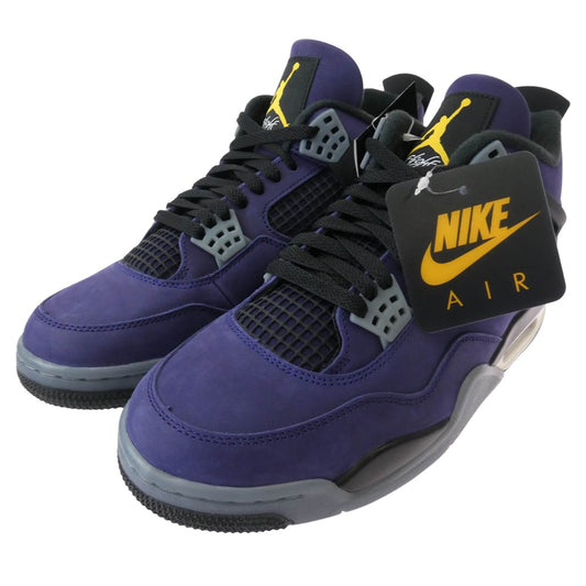 NIKE ナイキ FV5029-500 Air Jordan 4 Retro OG Lakers エアジョーダン4 レトロ OG レイカーズ スニーカー パープル系 28cm【新古品】【未使用】【中古】
