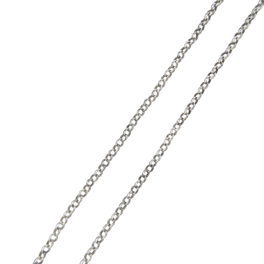 CHROME HEARTS クロムハーツ(原本無) 18inch NECKCHAIN R18 ロールチェーン ネックレス シルバー系【中古】
