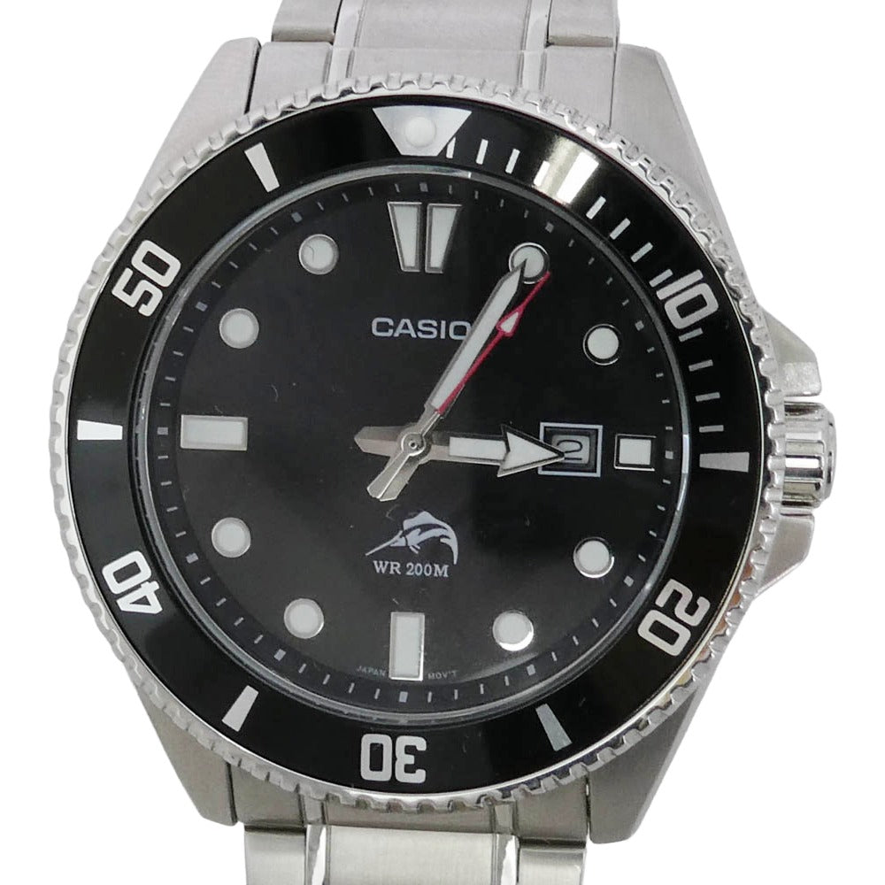 CASIO カシオ MDV-106 ダイバーズウォッチ 腕時計 シルバー系【中古】 CASIO カシオ MDV-106 ダイバーズウォッチ 腕時計 シルバー系【中古