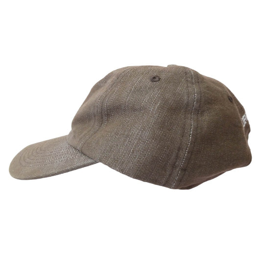 Supreme シュプリーム 25SS Cordura Denim S Logo 6-Panel コーデュラ デニム S ロゴ 6パネル キャップ 帽子 ブラウン系 58【中古】