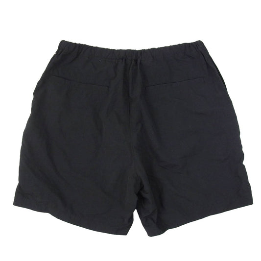 The Ennoy Professional ザ エンノイ プロフェッショナル 23SS SS23BRENPT03LP NYLON EASY SHORTS ロゴ刺繍 ナイロン イージー ショーツ ハーフパンツ ブラック系 L【中古】