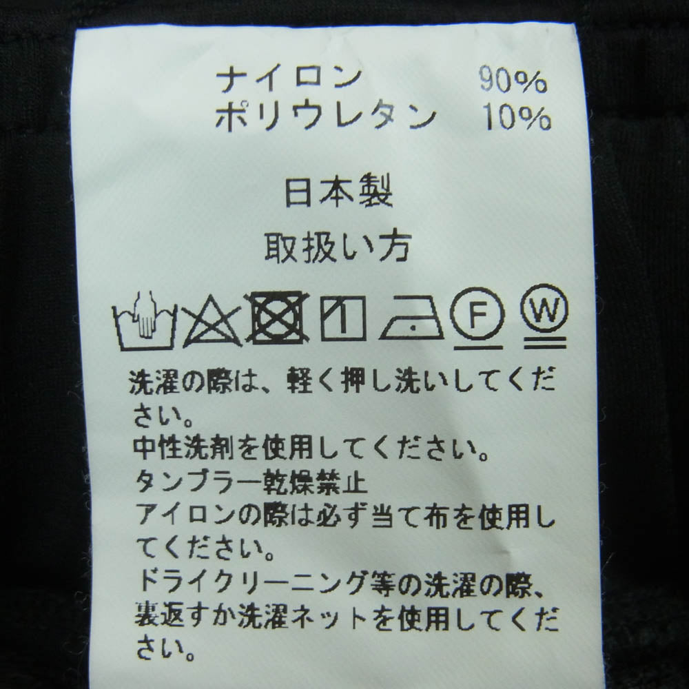 PORTER CLASSIC ポータークラシック PC-006-2750-0010-0001 OLYMPIC TUCKED PANTS オリンピック タック パンツ ブラック系 BLACK 1【中古】