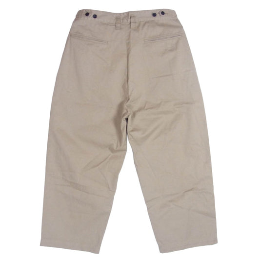 PORTER CLASSIC ポータークラシック GENE KELLY CHINOS KHAKI ジーンケリー チノパンツ トラウザーズ ベージュ系 M【中古】