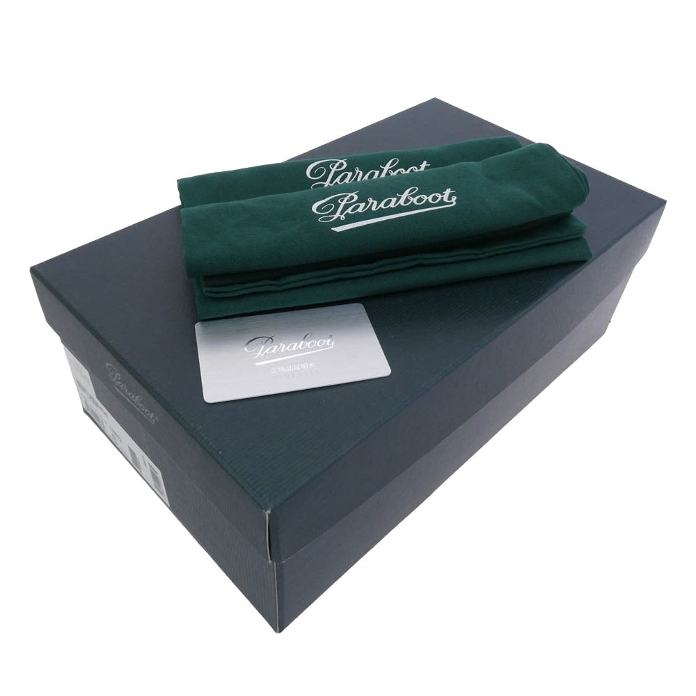 Paraboot パラブーツ 174912 MICHAEL BBR MARCHE LIS NOIR ミカエル レザー モカシンシューズ ブラック系 43【中古】