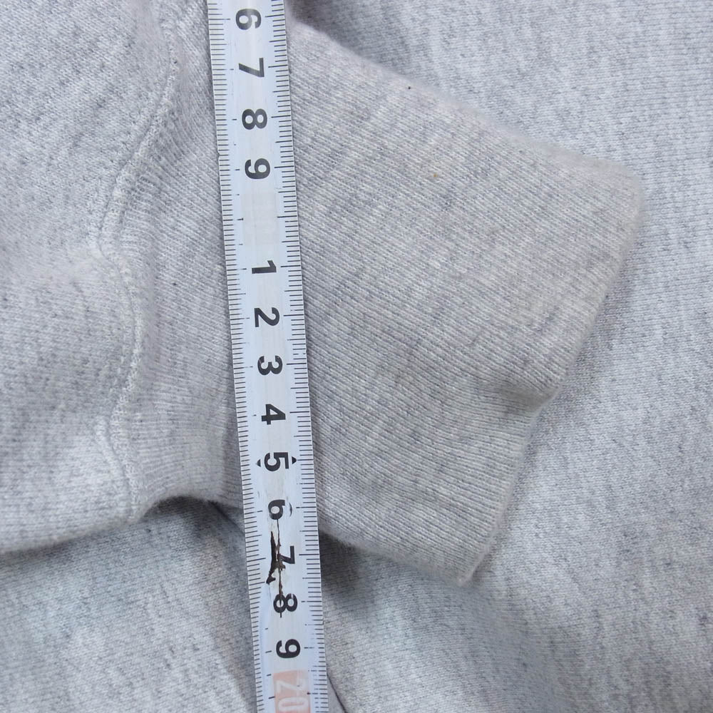 READY MADE レディメイド 24AW RE-CO-GY-00-00-286 HOODIE ARCH LOGO アーチロゴプリント プルオーバーパーカー フーディー グレー系 XL【中古】
