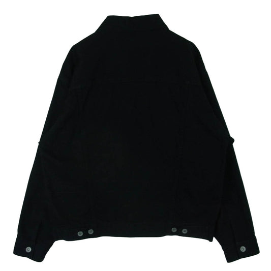 NEIGHBORHOOD ネイバーフッド 24AW 242AQNH-JKM05 BW TYPE-4 JACKET ボタンダウン ブラック デニム ジャケット ブラック系 M【中古】