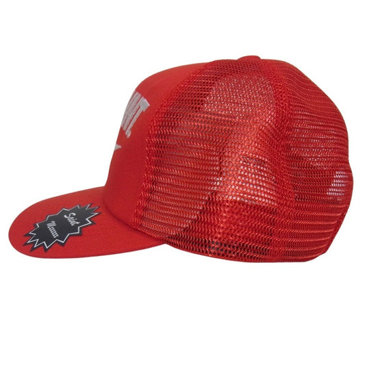 SAINT MICHAEL セントマイケル A BATHING APE アベイシングエイプ 26SS SM-MK8-0000-C60 BAPE MESH CAP ベイプ メッシュ キャップ レッド系【極上美品】【中古】