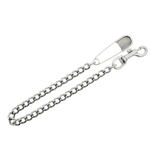 カミヤ G11AC060-0 Wallet Chain BRASS 真鍮 ピン 喜平 ウォレットチェーン シルバー系 ブラック系【極上美品】【中古】
