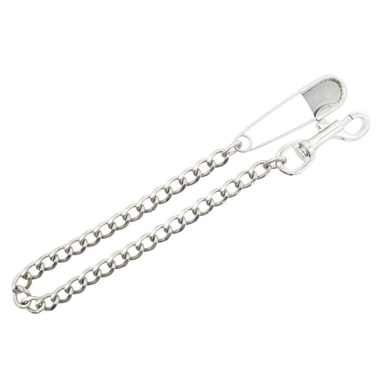 カミヤ G11AC060-0 Wallet Chain BRASS 真鍮 ピン 喜平 ウォレットチェーン シルバー系【極上美品】【中古】