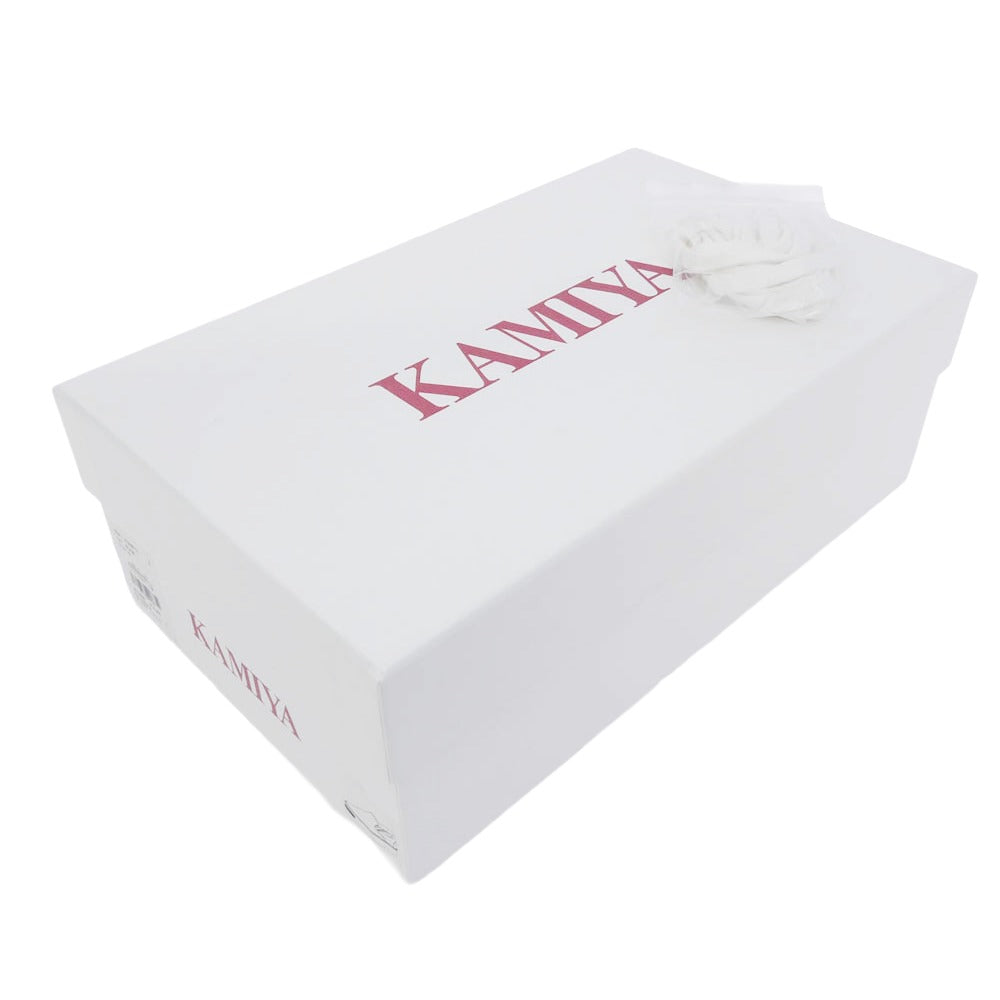 カミヤ G15FW703 Cornell Platform Slip on Sneaker コーネル プラットフォーム スリッポン スニーカー ブラック系 41【極上美品】【中古】