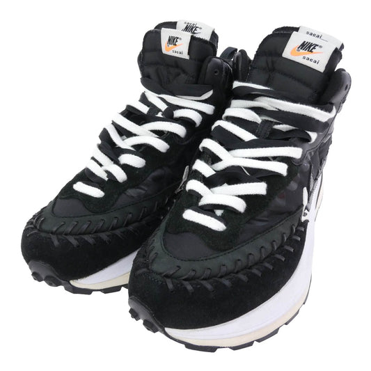 NIKE ナイキ Sacai サカイ DH9186-001 x Jean-Paul Gaultier Vapor Waffle Black Black White ジャンポール・ゴルチエ ヴェイパー ワッフル ブラック スニーカー ブラック系 26.5cm【中古】
