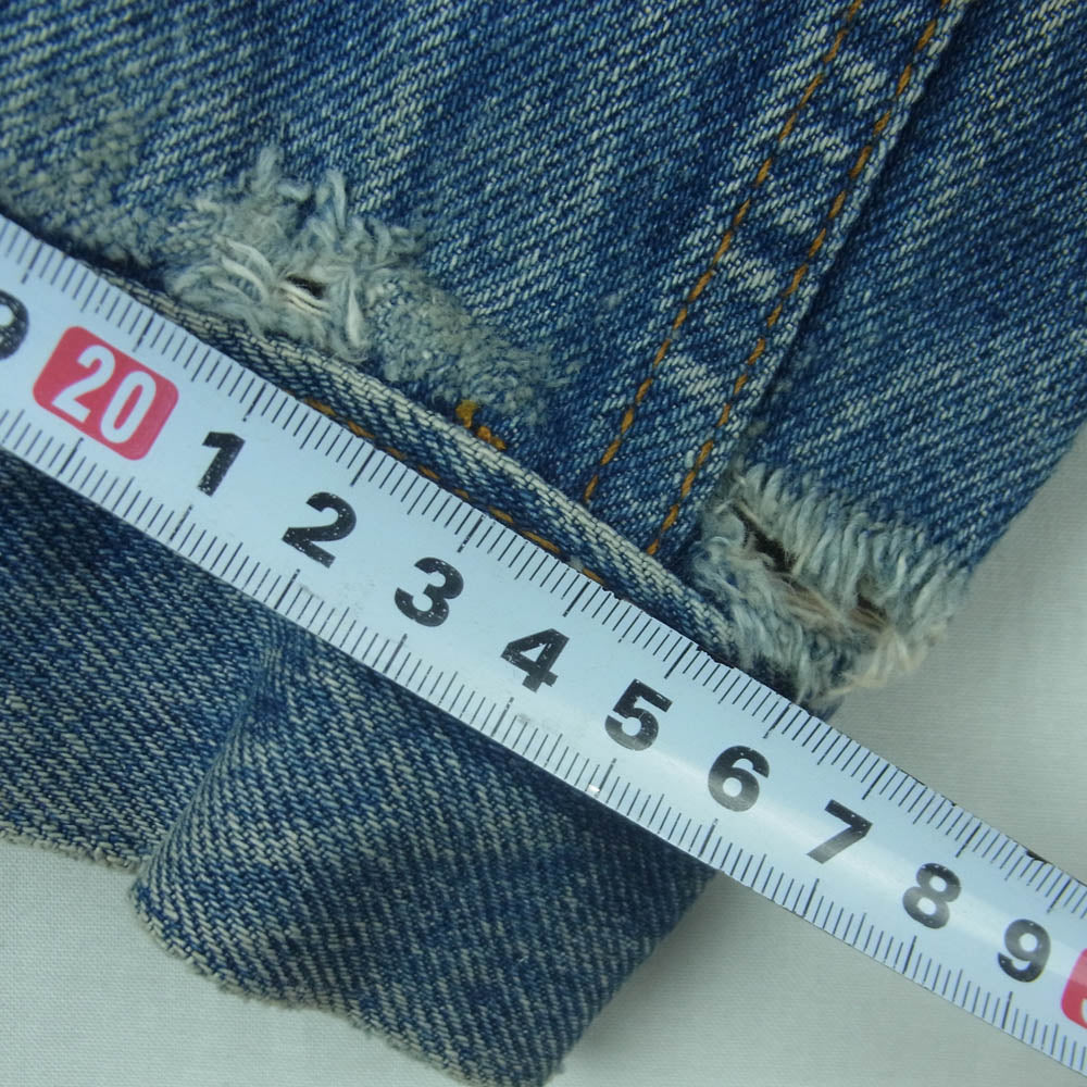 Levi's リーバイス vintage ヴィンテージ 80s 71506 ボタン裏233 デニム トラッカー ジャケット インディゴブルー系 44L【中古】