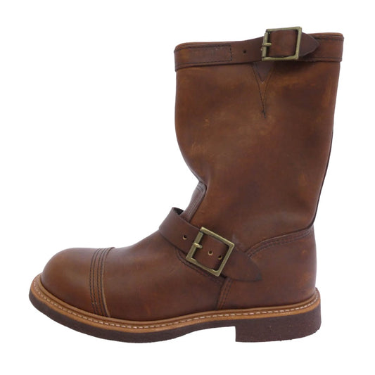 RED WING レッドウィング 8121 アイアンスミス エンジニア ブーツ ブラウン系 27cm【美品】【中古】