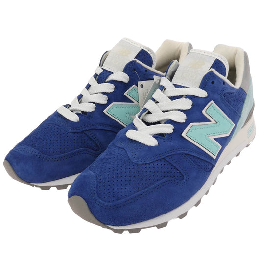 NEW BALANCE ニューバランス M1300AU MADE IN USA 1300 Blue White ローカット スニーカー ブルー系 27.5cm【極上美品】【中古】