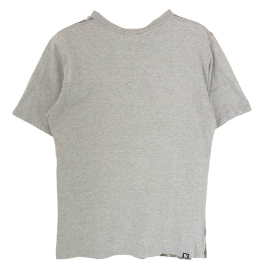 HYSTERIC GLAMOUR ヒステリックグラマー 02201CT02 HYS PARTY TIME 総柄 半袖 Tシャツ グレー系 S【中古】