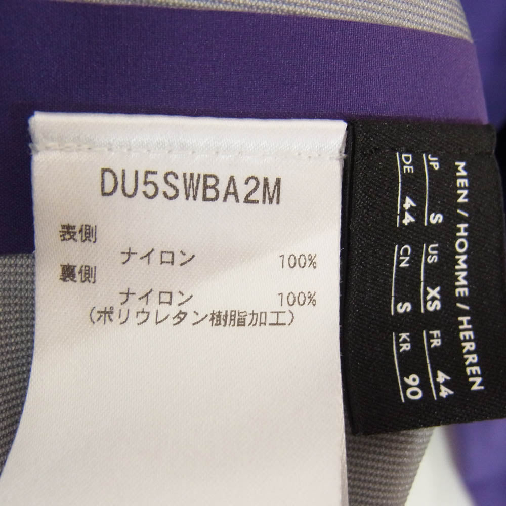 DESCENTE デサント DU5SWBA2M DU5SWBA2M ALLTERRAIN SOFT SHELL JACKET CREAS オルテライン クレアス Dermizax ダーミザクス シェル ジャケット パープル系 S【中古】